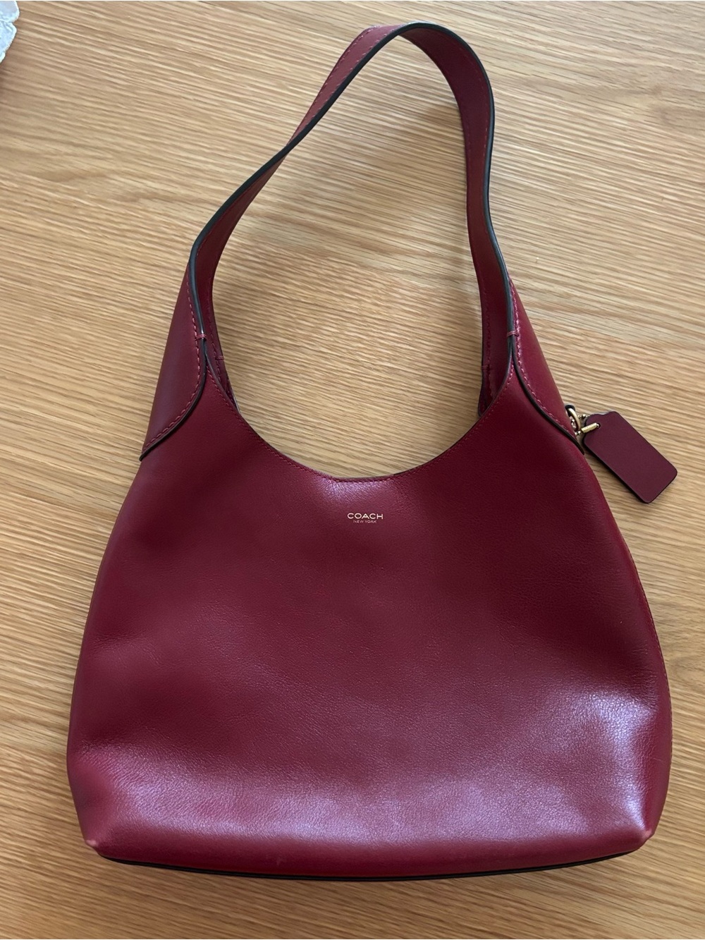 coach brooklyn bag 28 in ruby
